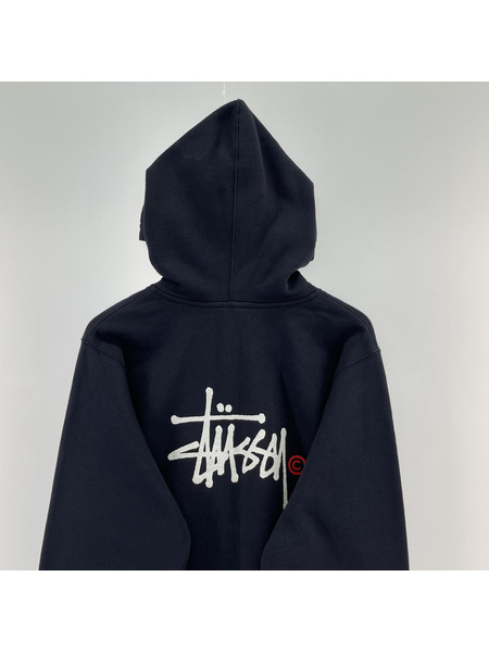 STUSSY パーカー SizeS 紺タグ 90s