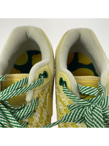 NIKE スニーカー AIR MAX 1 PRM LEMONADE 27cm