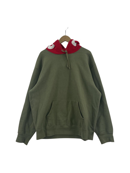 Supreme 21AW Contrast Hooded Sweatshirt(L)