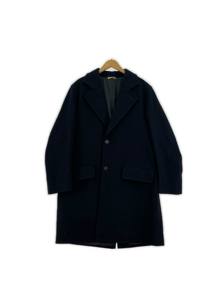 MARNI 19AW ウールチェスターコート 紺