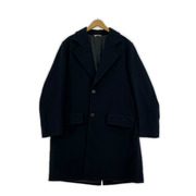 MARNI 19AW ウールチェスターコート 紺