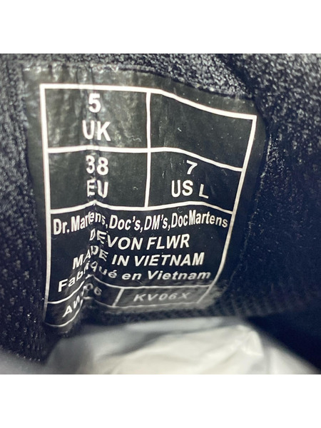 Dr.Martens ブーツ DEVON FLWR ブーツ 黒 UK5