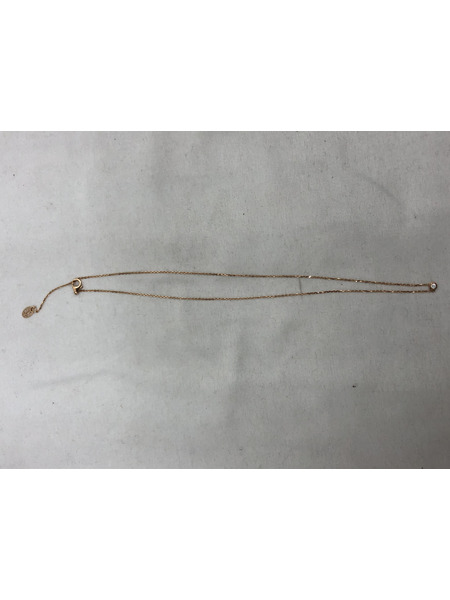 ジュエリー K18/PG チェーンネックレス