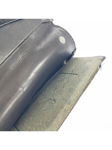 F.A.L 長財布 F.A.L コンチョ ウォレット ブラック