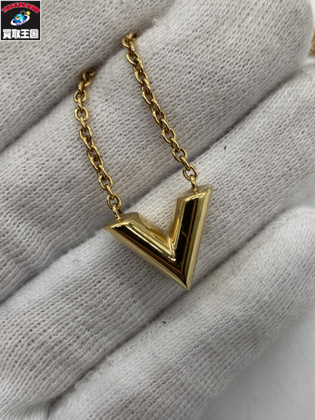 LV エッセンシャルVネックレス  M61083[値下]