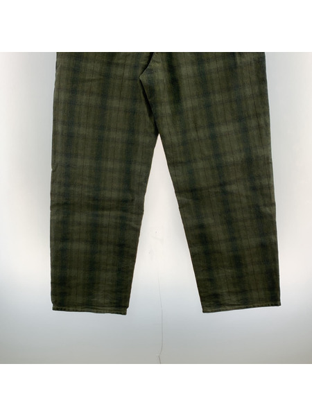 STUSSY 24SS BIG OL JEAN CANVAS PLAID チェック[値下]