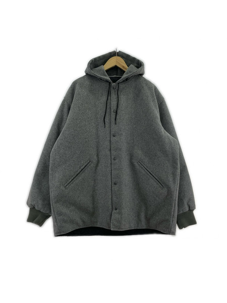 ブルゾン・ジャンパー GAME Sports Wear ウール サーコート グレー (L)