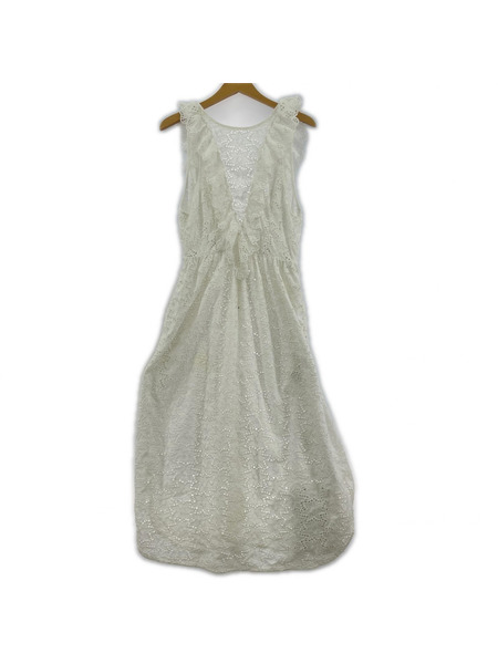 BEAMS BOY ノースリーブワンピース maturely Romance Lace Dress