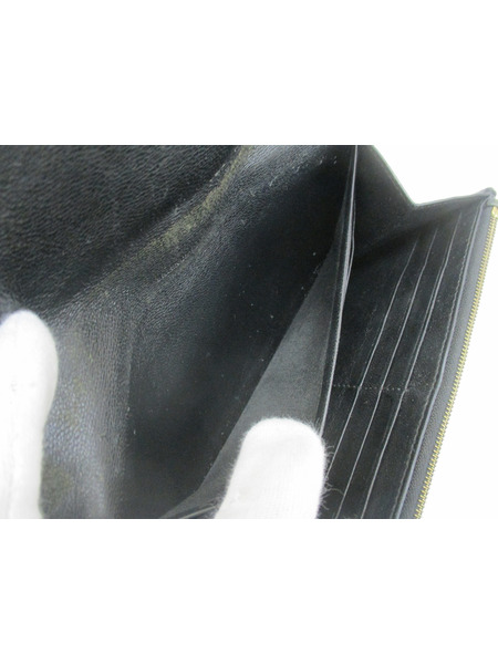 長財布 CASH LARGE FLAP WALLET ブラック