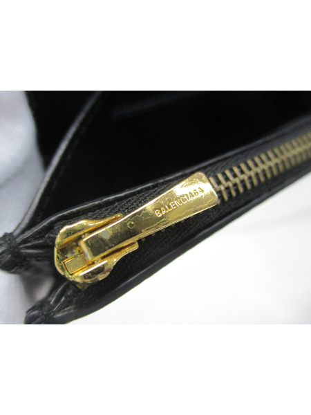 長財布 CASH LARGE FLAP WALLET ブラック