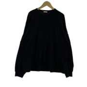 ULTERIOR 25AW C/CASH HONEYCOMB FOOTBALL TEE 4 黒 UCS99-KC220