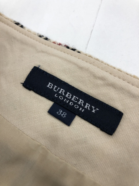 BURBERRY LONDON ノバチェック ウールスカート