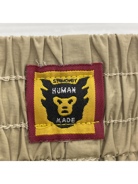 HUMAN MADE ショートパンツ ナイロンハーフパンツ(XL)ベージュ
