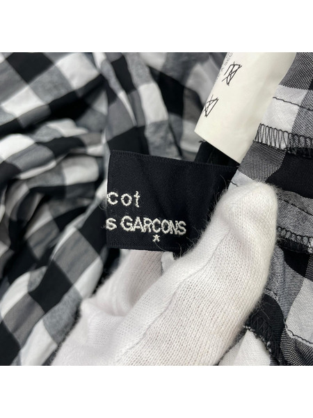 tricot COMME des GARCONS ロングスカート ギンガムチェック デザイン スカート[値下]