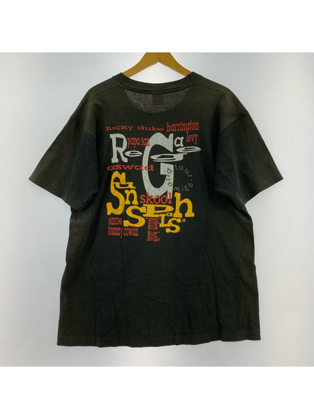 OLD・VINTAGE 90s REGGAE SUNSPLASH FRUIT ボディ (L) 黒