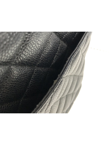 CHANEL　トートバッグ キャビアスキン/シルバー金具