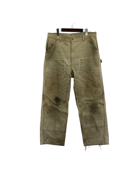 Carhartt パンツ 襤褸 ダブルニーペインターパンツ BEG W36[値下]