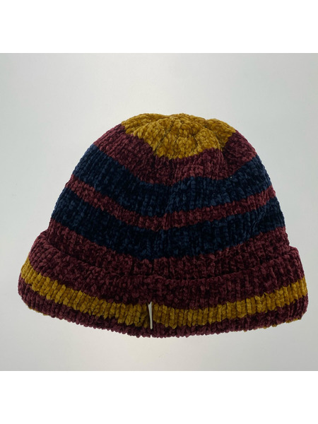 A BATHING APE ニットキャップ ボーダー ビーニー