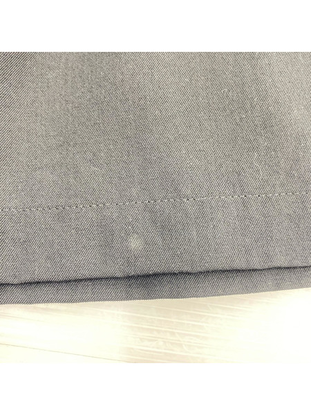 Yohji Yamamoto パンツ 左コインポケット付シワギャバ太パンツ 黒