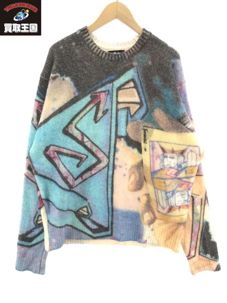 STUSSY 22AW Goldie Sweater Multi[値下]｜商品番号：2100189490253