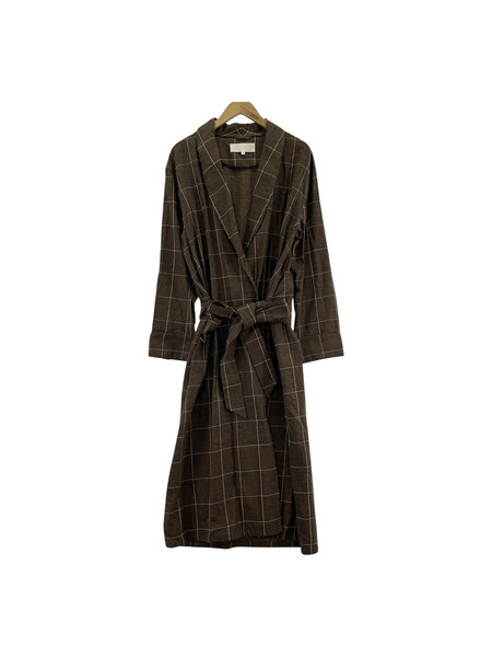 TODAYFUL ソノ他 ブラッシュドチェックガウン 38[値下]