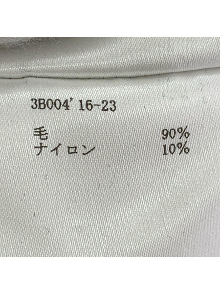 JOHN LAWRENCE SULLIVAN 長袖シャツ ウールオンブレチェックシャツ (L) 緑黒