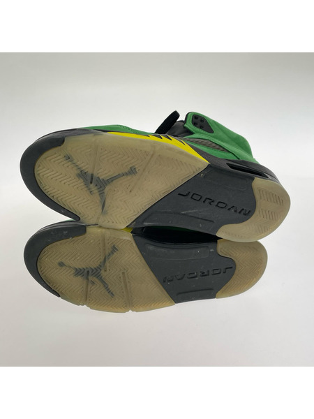 NIKE スニーカー AJ5 RETRO SE Oregon Ducks 26cm