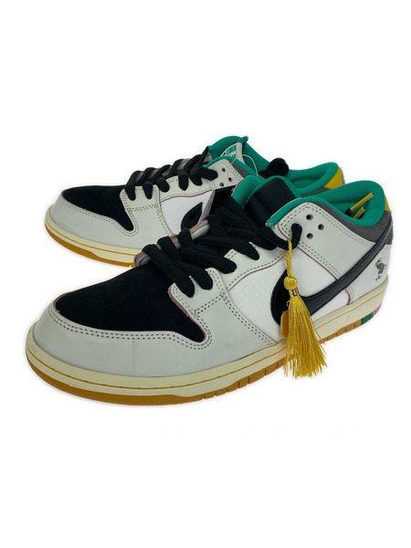 NIKE SB CSEF Dunk Low Pro QS White and Black HJ4132-100