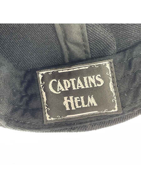 Captains Helm キャップ ロゴキャップ 黒