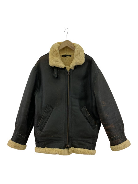 OLD・VINTAGE J.F. COLLECTION LONDON B-3 ムートンジャケット[値下]