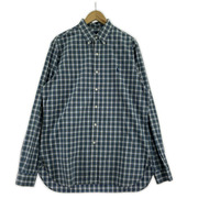POLO RALPH LAUREN 長袖シャツ チェックシャツ 青