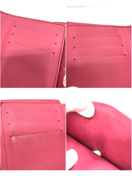 LV ポルトフォイユ コアラ フランボワーズ M9172F ヴェルニ