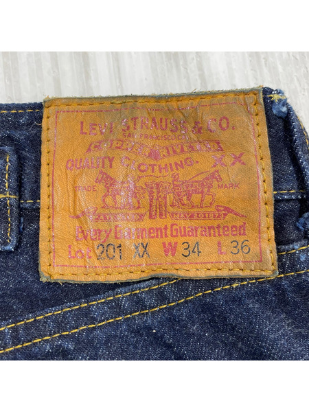 LEVI'S VINTAGE CLOTHING デニム・ジーンズ 201XX バレンシア製 W34 L36