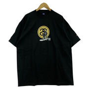 STUSSY　紺タグ　GRANDMASTER Tシャツ　ブラック　XL