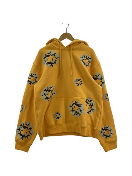 DENIM TEARS×CPFM 24AW Wreath Hoodie YLW フラワーパーカー XL 黄[値下]