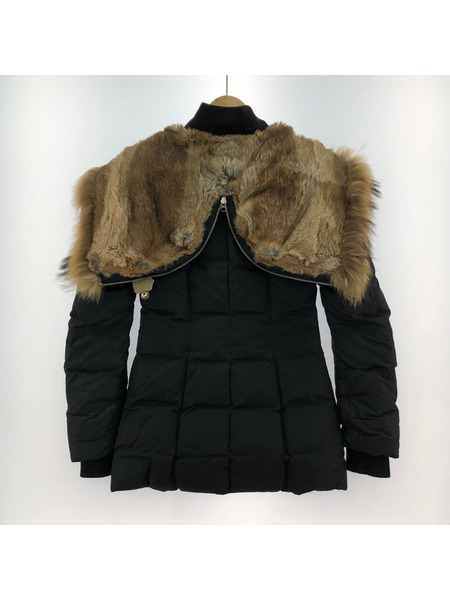 Mackage ダウンジャケット MACKAGE ファー ダウンジャケット (XS) BLK