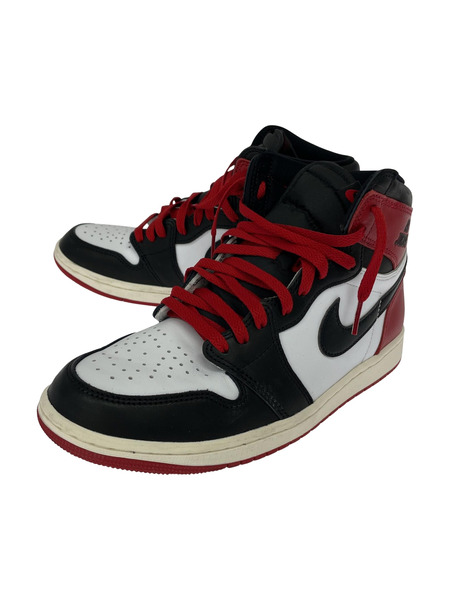 NIKE スニーカー Air Jordan 1 Retro High OG RED 26.5cm