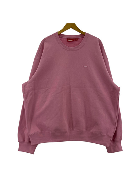 Supreme スウェット・トレーナー Small Box Crewneck PINK XL