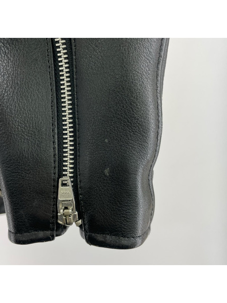 レザージャケット BLACK MARKET ライダース BLK 32
