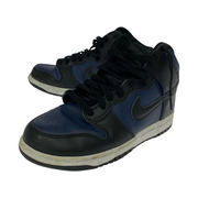 NIKE スニーカー Fragment Dunk High NAVY 26.0cm