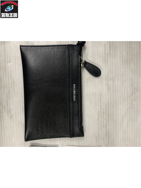 BALENCIAGA ショルダーバッグ 2way ポーチ付き ブラック