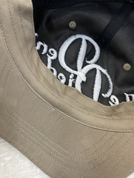 KAPITAL 25ss The Denim Died刺繍 ベースボールキャップ OS ベージュ K2503XH801