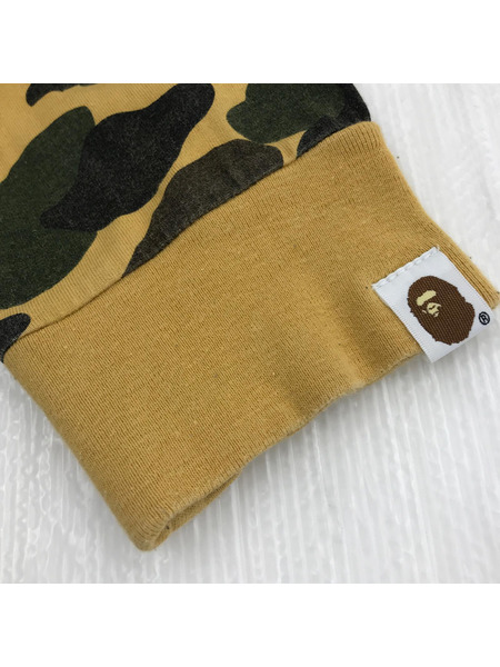 A BATHING APE 長袖Tシャツ・カットソー フェイクレイヤードカットソー M 001LTH801009M