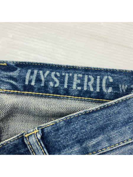 HYSTERIC GLAMOUR PF加工スタッズデニムパンツ 0251AP11 (29)[値下]
