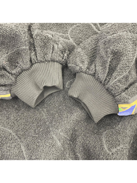 LEONARD ニット・セーター パフスリーブ ジャガード 36 黒