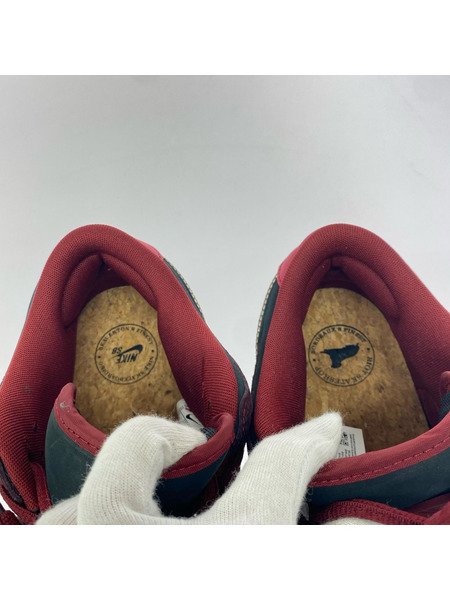 NIKE SB RiotSkateshop Dunk Low Pro Mahogany and Team Red