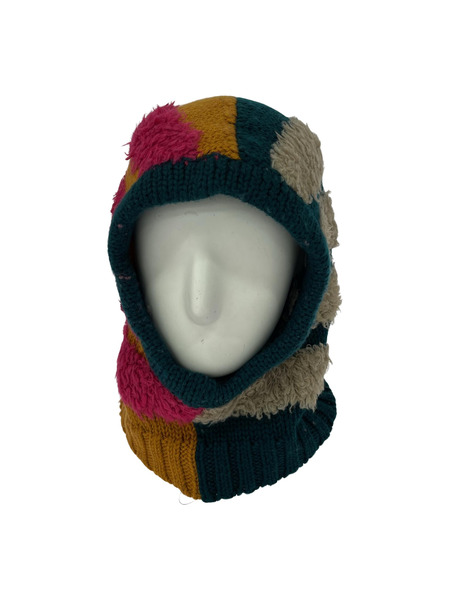 henrikvibskov/ニットスヌード Henrik Vibskov ソノ他 fringe knit hood ニットフード OS マル
