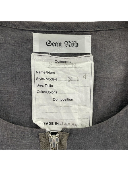 sean nish mods trench coat N14 グレー