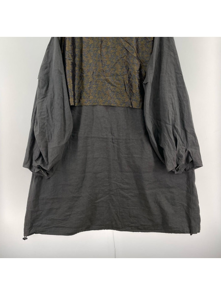 sean nish mods trench coat N14 グレー