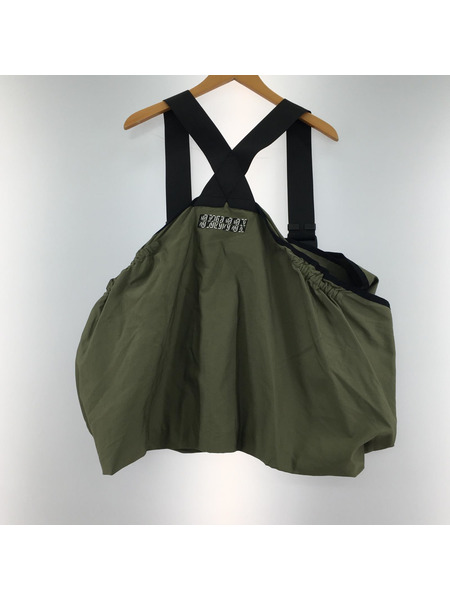 Evisen ジャケット BATTLE BAG VEST (F) オリーブ